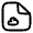 Cloud File Icon from Solar Linear Set
