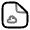 Cloud File Icon from Solar Line Duotone Set