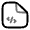 Code File Icon from Solar Line Duotone Set