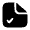 File Check Icon from Solar Bold Set