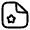 File Favourite Icon from Solar Linear Set