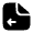 File Left Icon from Solar Bold Set