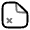 File Remove Icon from Solar Line Duotone Set