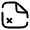 File Remove Icon from Solar Broken Set