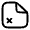File Remove Icon from Solar Linear Set