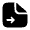 File Right Icon from Solar Bold Set