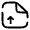 File Send Icon from Solar Broken Set