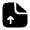 File Send Icon from Solar Bold Set