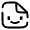 File Smile Icon from Solar Broken Set