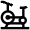 Exercise Bike Icon from Atlas Line Set