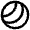Fitness Ball Icon from Atlas Line Set