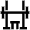Lifting Weight Icon from Atlas Line Set