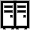 Lockers Icon from Atlas Line Set
