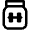 Fitness Whey Protein Icon from Nova Line Set