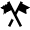 Award Flag Cross Icon from Nova Line Set