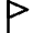 Award Flag Icon from Nova Line Set