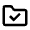 Folder Check Icon from Nova Line Set