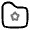 Folder Favourite (Star) Icon from Solar Line Duotone Set