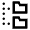 Folder Hierachy Icon from Nova Line Set