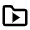 Folder Media Icon from Nova Line Set