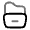 Folder Open Icon from Solar Line Duotone Set
