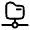 Folder Path Connect Icon from Solar Linear Set
