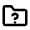 Folder Question Icon from Nova Line Set