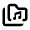 Folders Music Icon from Nova Line Set