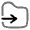 Move To Folder Icon from Solar Line Duotone Set