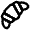 Croissant Icon from Atlas Line Set