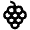 Grapes Icon from Atlas Line Set