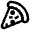 Pizza Icon from Atlas Line Set