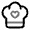 Chef Hat Heart Icon from Solar Line Duotone Set
