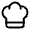 Chef Hat Icon from Solar Linear Set