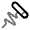 Corkscrew Icon from Solar Line Duotone Set