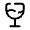 Wineglass Icon from Solar Broken Set