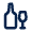 Bottle Glass Line Icon from Mingcute Line Set