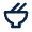 Dinner Line Icon from Mingcute Line Set