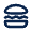Hamburger Line Icon from Mingcute Line Set