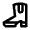 Footwear Highheel Boot Icon from Nova Line Set