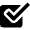 Check Box 1 Icon from Nova Solid Set