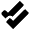 Check Double Thick Icon from Nova Solid Set