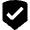 Check Shield Icon from Nova Solid Set