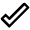 Check Thick Icon from Nova Line Set