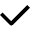 Check Thin Icon from Nova Solid Set