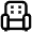 Armchair Icon from Atlas Line Set