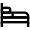 Bed Sleep Icon from Atlas Line Set