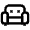 Couch Icon from Atlas Line Set