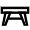 Dining Room Table Icon from Atlas Line Set