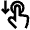 Drag Down Icon from Atlas Line Set